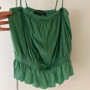 Unworn Reformation Ruffle Tank Top size Small